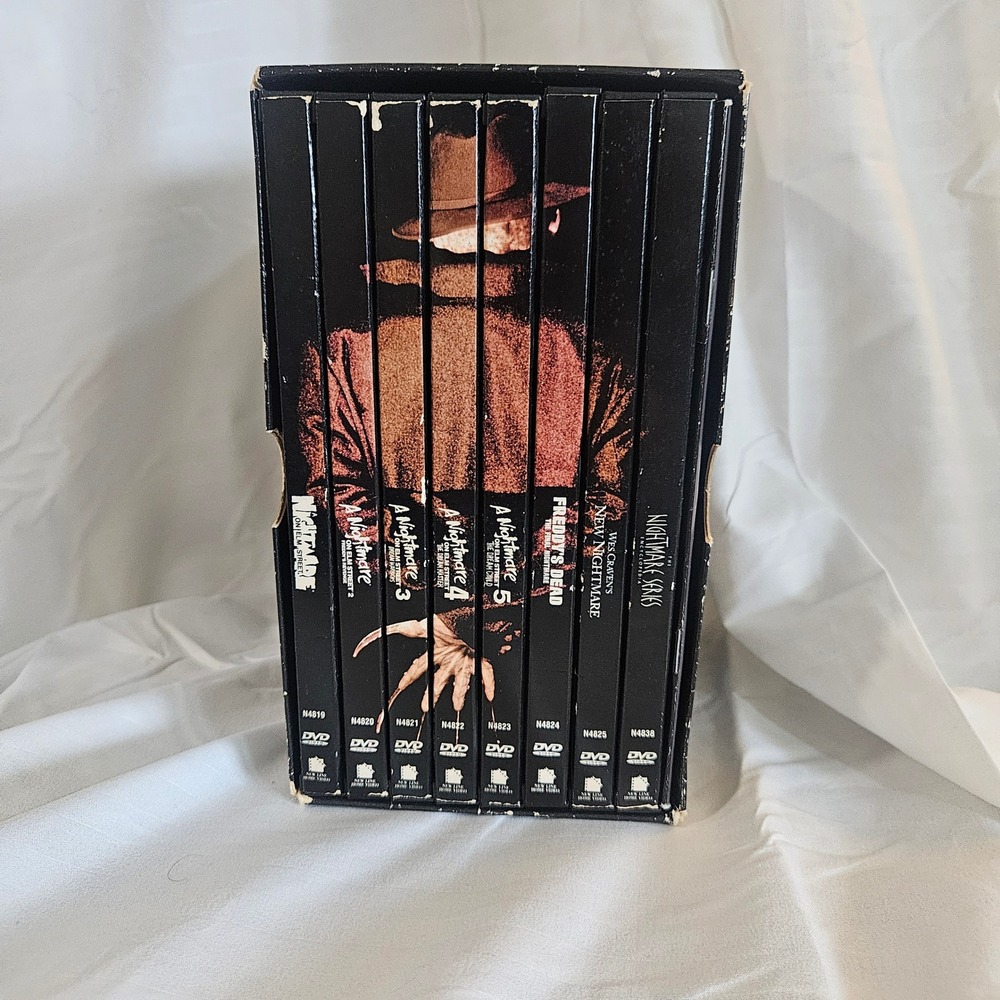 Nightmare on Elm Street Collection 8 Disc DVD Box Set 1999 New Line Encyclopedia